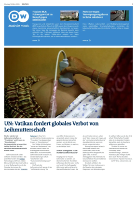 Cover of Deutsche Welle (German edition)