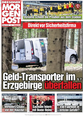 Cover of Dresdner Morgenpost
