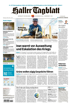 Cover of Haller Tagblatt