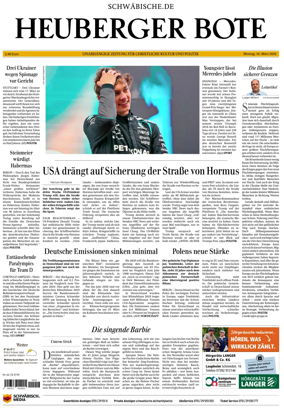 Cover of Heuberger Bote