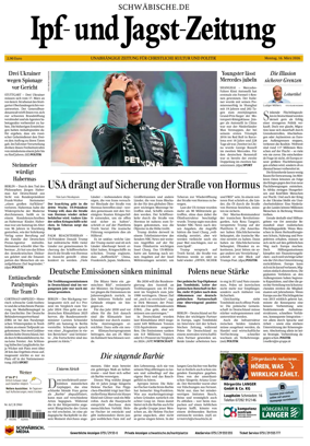 Cover of Ipf- und Jagst-Zeitung