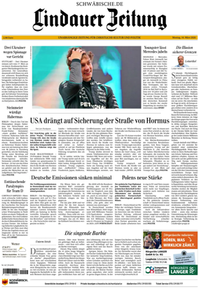 Cover of Lindauer Zeitung