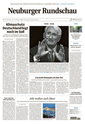 Cover of Neuburger Rundschau