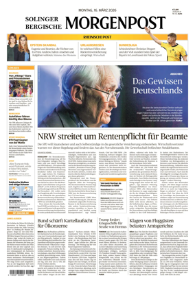 Cover of Solinger Bergische Morgenpost/Remscheid