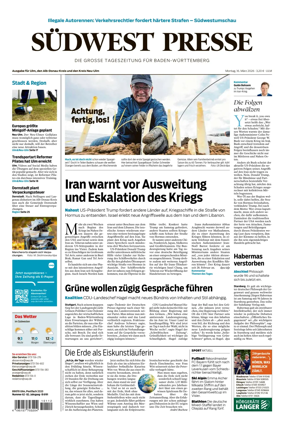 Cover of Sudwest Presse