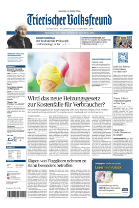 Cover of Trierischer Volksfreund