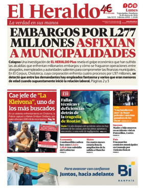 Cover of Diario El Heraldo