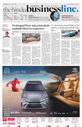 Cover of BusinessLine (Hyderabad)