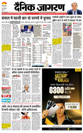 Cover of Dainik Jagran - Dhanbad