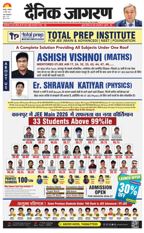 Cover of Dainik Jagran - Kanpur