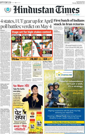 Cover of Hindustan Times (Bathinda)