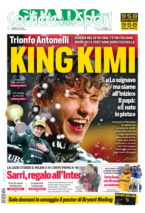 Cover of Corriere dello Sport Stadio (Firenze)
