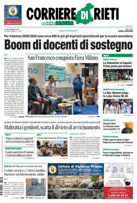 Cover of Corriere di Rieti