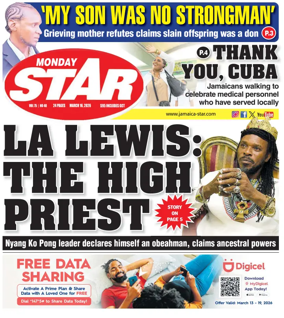 Cover of The Star (Jamaica)