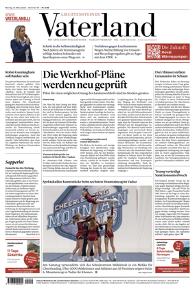 Cover of Liechtensteiner Vaterland