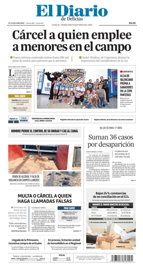 Cover of El Diario de Delicias