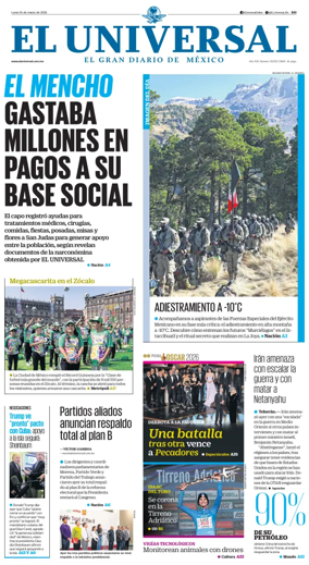 Cover of El Universal