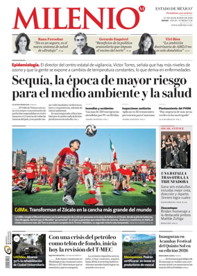 Cover of Milenio Edo de Mexico