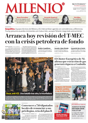 Cover of Milenio Monterrey