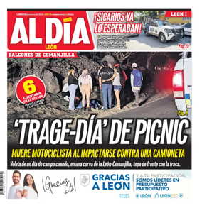 Cover of Periodico Al Dia (Leon)