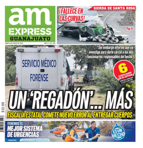 Cover of Periodico AM Express (Guanajuato)