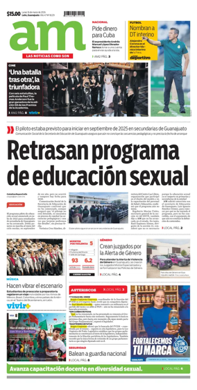 Cover of Periodico AM (Leon)