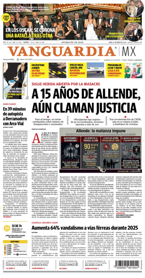 Cover of Vanguardia