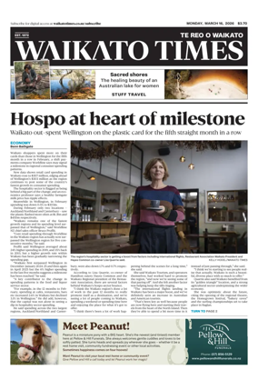 Cover of Waikato Times