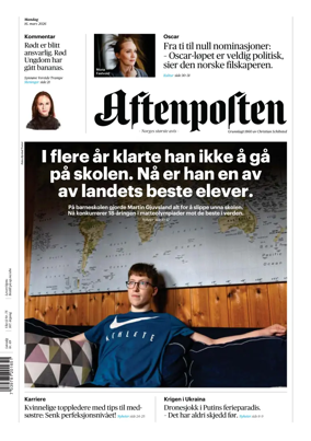 Cover of Aftenposten