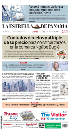 Cover of La Estrella de Panama