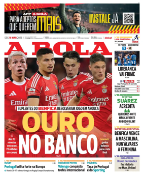 Cover of A BOLA (Portuguese)