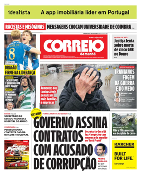 Cover of Correio da Manha