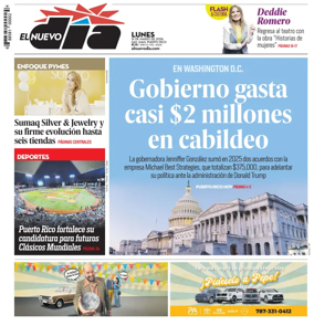 Cover of El Nuevo Dia