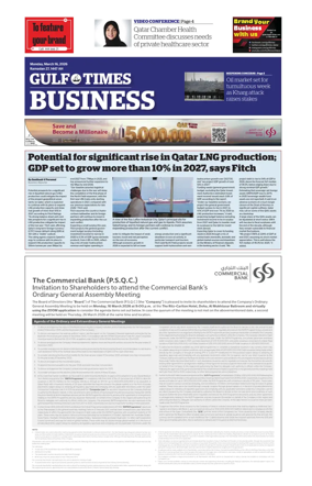Cover of Gulf Times Business