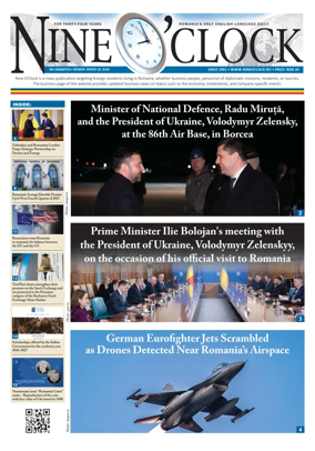 Cover of Nine o clock (Romania) Daily