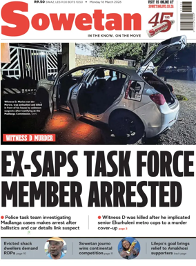 Cover of Sowetan