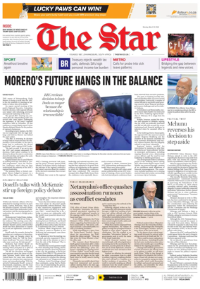 Cover of The Star Late Edition