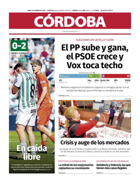 Cover of Diario Cordoba