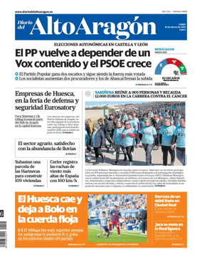 Cover of Diario del Alto Aragon