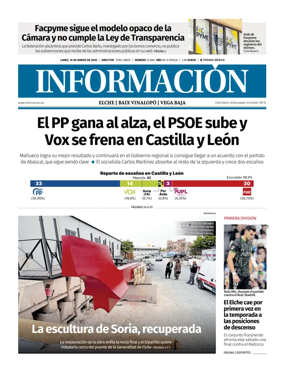Cover of Diario Informacion (Elche y Vega Baja)