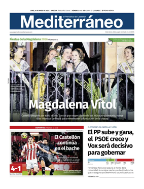 Cover of El Periodico Mediterraneo