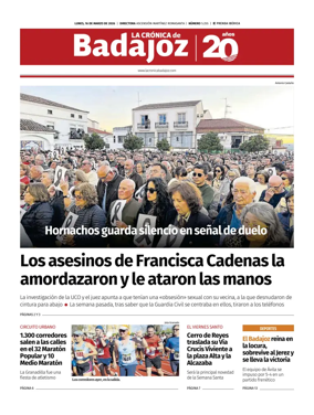 Cover of La Cronica de Badajoz BE