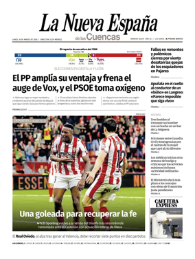 Cover of La Nueva Espana (Cuencas)