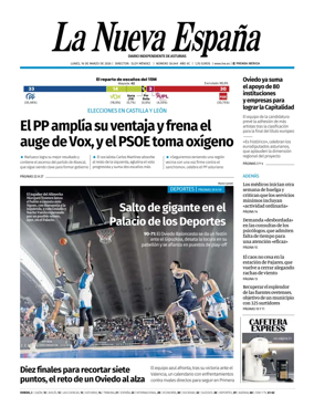 Cover of La Nueva Espana (Oviedo)