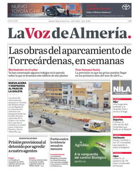 Cover of La Voz de Almeria