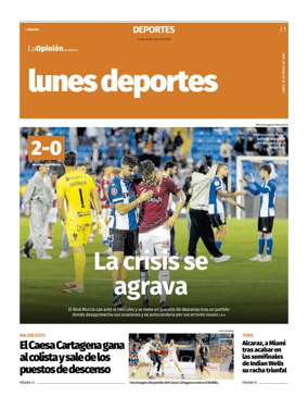 Cover of Lunes Deportes