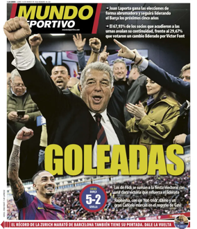 Cover of Mundo Deportivo (Barcelona)
