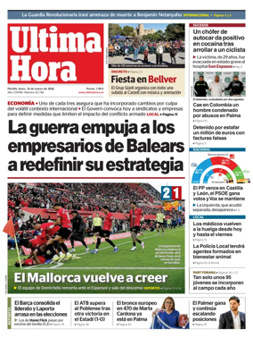 Cover of Ultima Hora