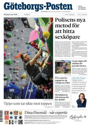 Cover of Goteborgs-Posten