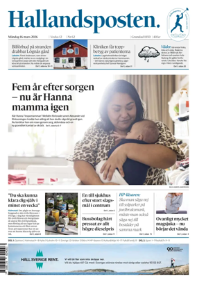 Cover of Hallandsposten